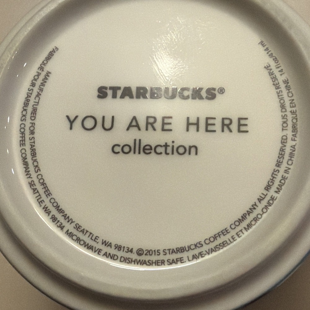 Starbucks Maryland "You Are Here" Collection 14oz Coffee Tea Mug Cup 2015 - Picture 9 of 9